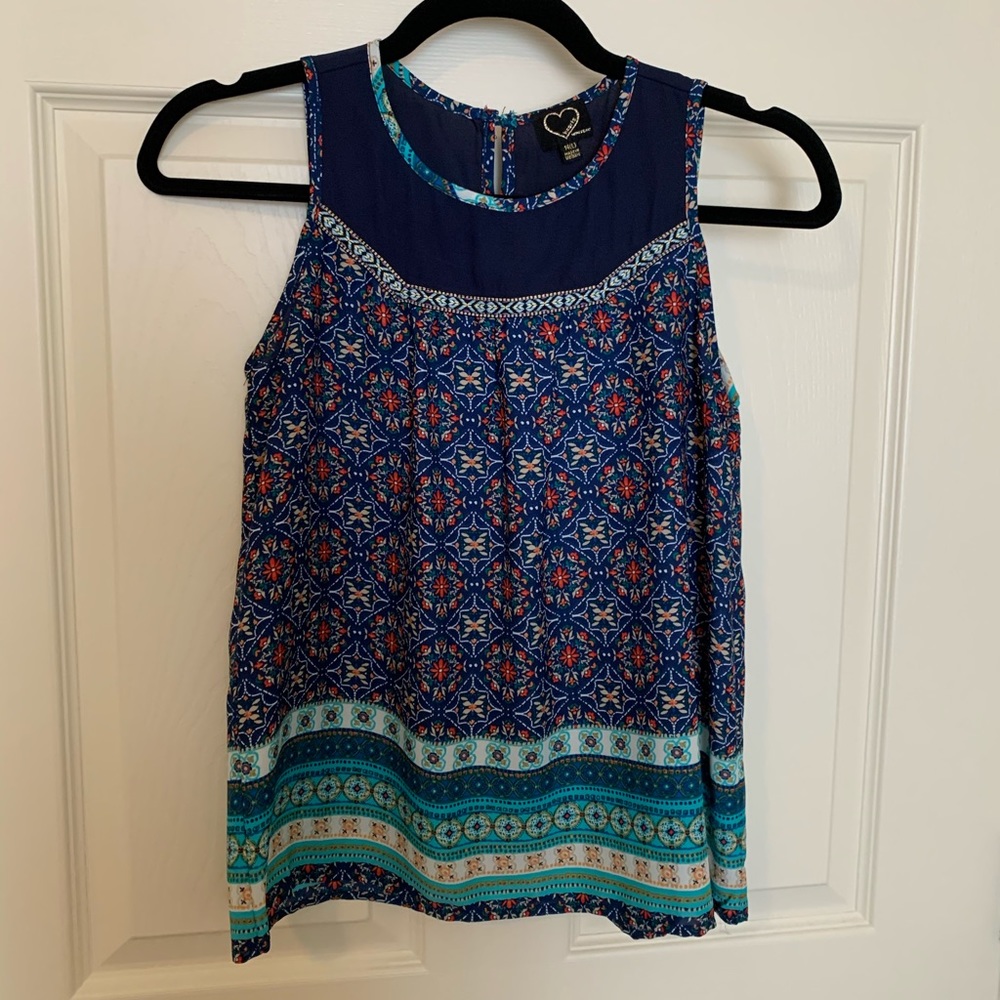 Multicolor tank top